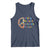 No Kings No Fascists Tank Top Floral Peace Sign Social Justice - Wonder Print Shop