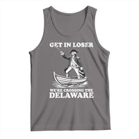 Funny George Washington 4th Of July Tank Top Funny Patriotic Get In Loser - Wonder Print Shop