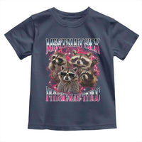 Physically Thicc Funny Raccoon Meme Toddler T Shirt Mentally Sick Bootleg Graphic 90s - Wonder Print Shop