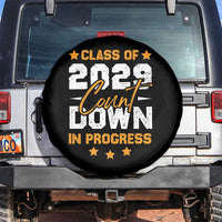 Class Of 2029 Count Down Graduating Spare Tire Cover