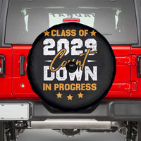 Class Of 2029 Count Down Graduating Spare Tire Cover