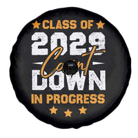 Class Of 2029 Count Down Graduating Spare Tire Cover
