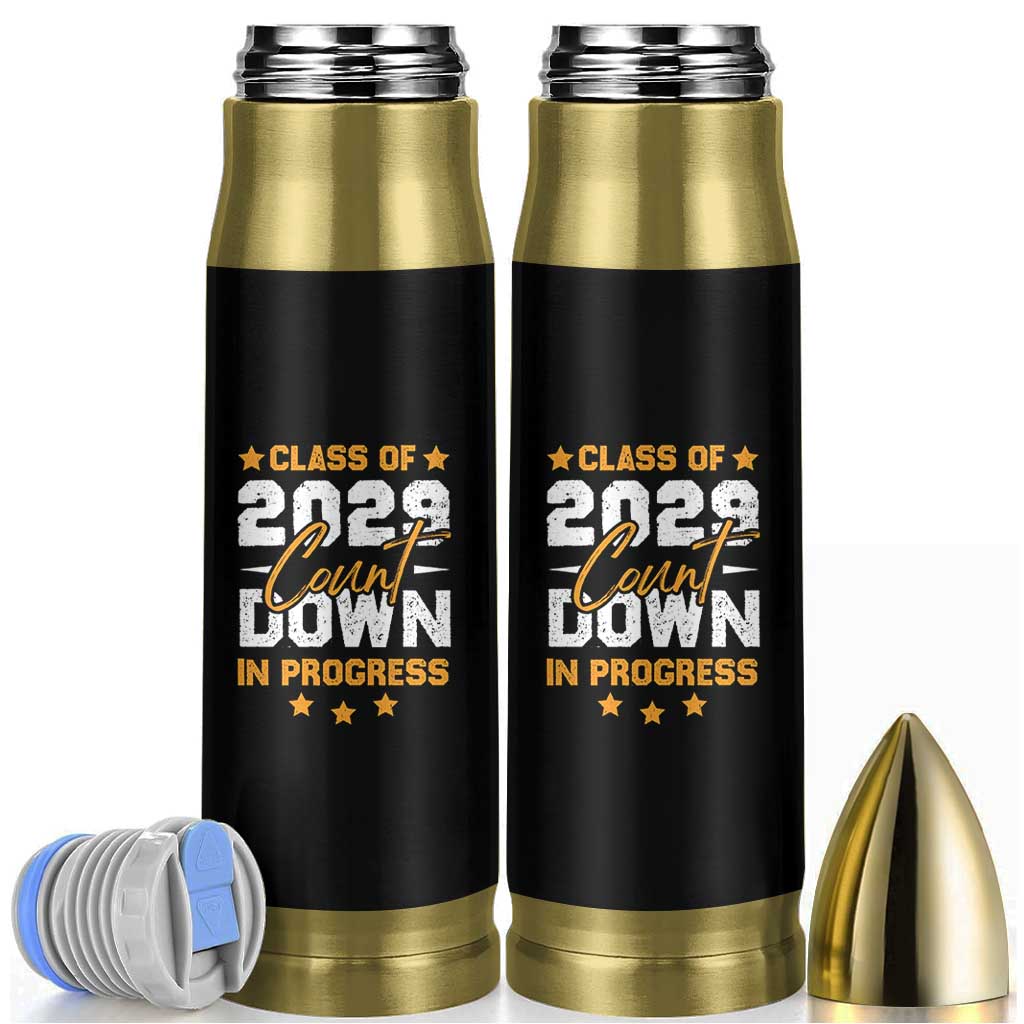 Class Of 2029 Count Down Graduating Bullet Tumbler