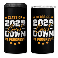 Class Of 2029 Count Down Graduating 4 in 1 Can Cooler Tumbler