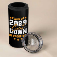 Class Of 2029 Count Down Graduating 4 in 1 Can Cooler Tumbler