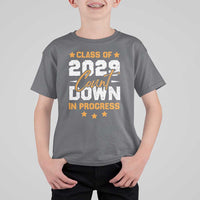 Class Of 2029 Count Down Graduating T Shirt For Kid