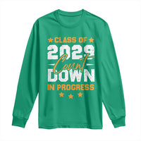 Class Of 2029 Count Down Graduating Long Sleeve Shirt