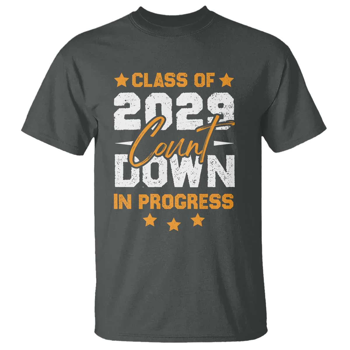Class Of 2029 Count Down Graduating T Shirt