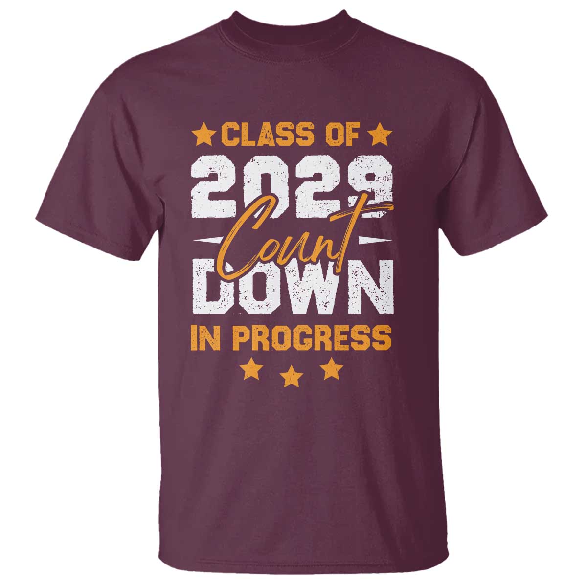 Class Of 2029 Count Down Graduating T Shirt
