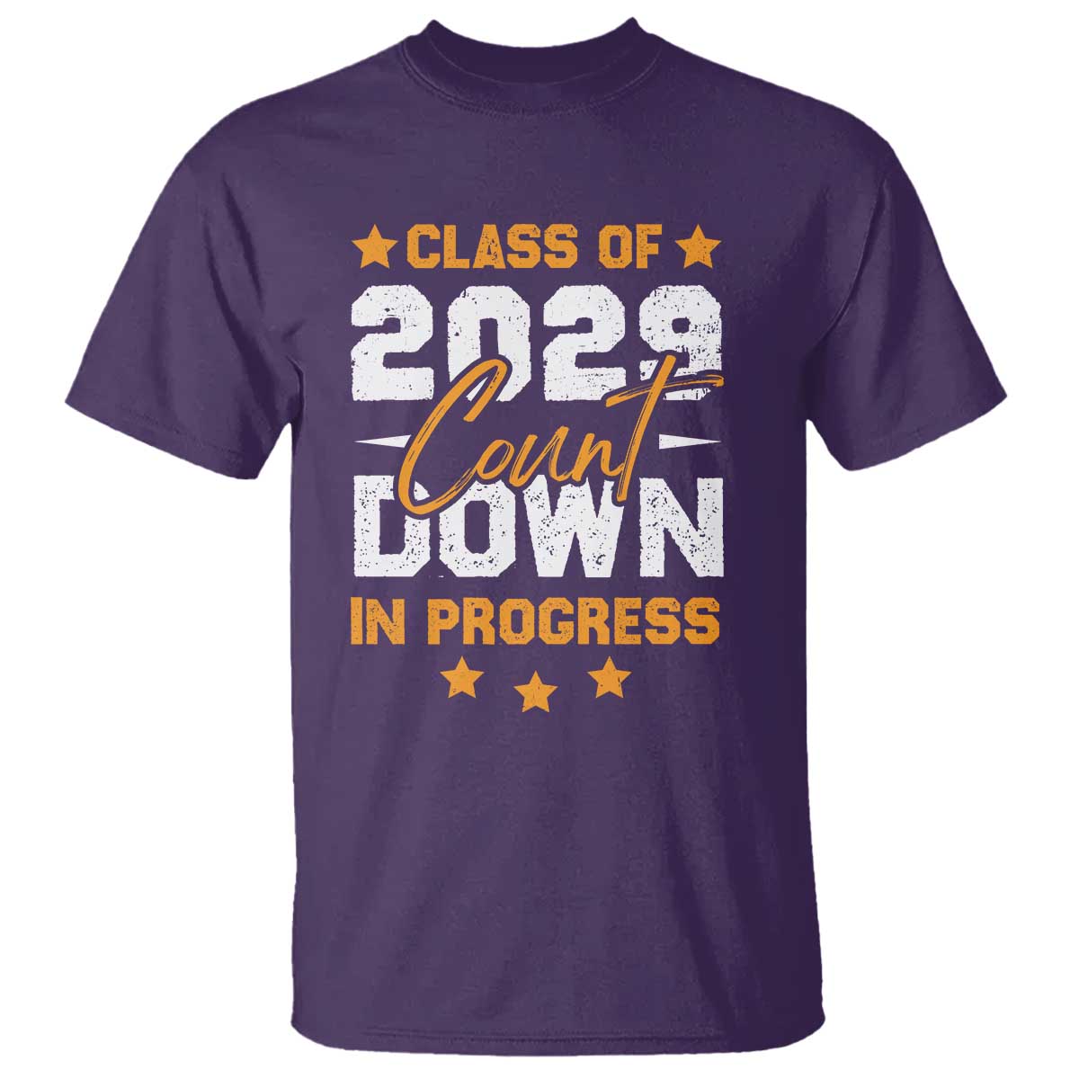 Class Of 2029 Count Down Graduating T Shirt