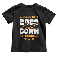 Class Of 2029 Count Down Graduating Toddler T Shirt