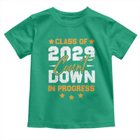 Class Of 2029 Count Down Graduating Toddler T Shirt