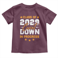 Class Of 2029 Count Down Graduating Toddler T Shirt