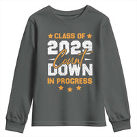 Class Of 2029 Count Down Graduating Youth Sweatshirt