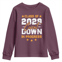 Class Of 2029 Count Down Graduating Youth Sweatshirt
