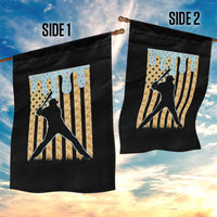 Baseball Drip Garden Flag Dripping Ice Cream Sprinkles American Flag Boys - Wonder Print Shop