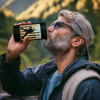 Baseball Drip 4 in 1 Can Cooler Tumbler Dripping Ice Cream Sprinkles American Flag Boys - Wonder Print Shop