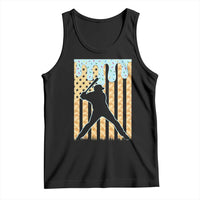 Baseball Drip Tank Top Dripping Ice Cream Sprinkles American Flag Boys - Wonder Print Shop