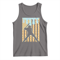 Baseball Drip Tank Top Dripping Ice Cream Sprinkles American Flag Boys - Wonder Print Shop