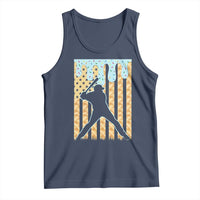 Baseball Drip Tank Top Dripping Ice Cream Sprinkles American Flag Boys - Wonder Print Shop