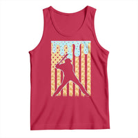 Baseball Drip Tank Top Dripping Ice Cream Sprinkles American Flag Boys - Wonder Print Shop
