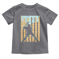 Baseball Drip Toddler T Shirt Dripping Ice Cream Sprinkles American Flag Boys - Wonder Print Shop