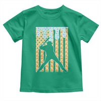 Baseball Drip Toddler T Shirt Dripping Ice Cream Sprinkles American Flag Boys - Wonder Print Shop