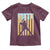 Baseball Drip Toddler T Shirt Dripping Ice Cream Sprinkles American Flag Boys - Wonder Print Shop