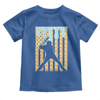 Baseball Drip Toddler T Shirt Dripping Ice Cream Sprinkles American Flag Boys - Wonder Print Shop