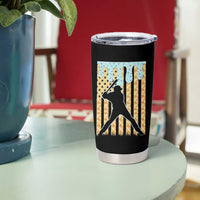 Baseball Drip Tumbler Cup Dripping Ice Cream Sprinkles American Flag Boys - Wonder Print Shop