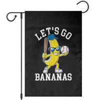 Funny Banana Garden Flag Lets Go Bananas - Wonder Print Shop