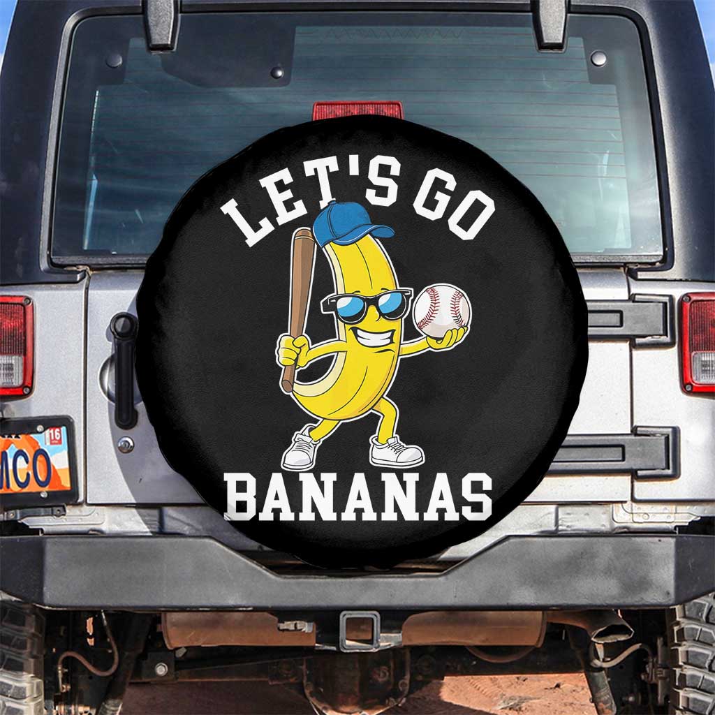Funny Banana Spare Tire Cover Lets Go Bananas - Wonder Print Shop