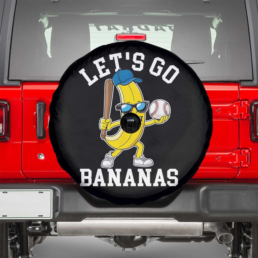 Funny Banana Spare Tire Cover Lets Go Bananas - Wonder Print Shop