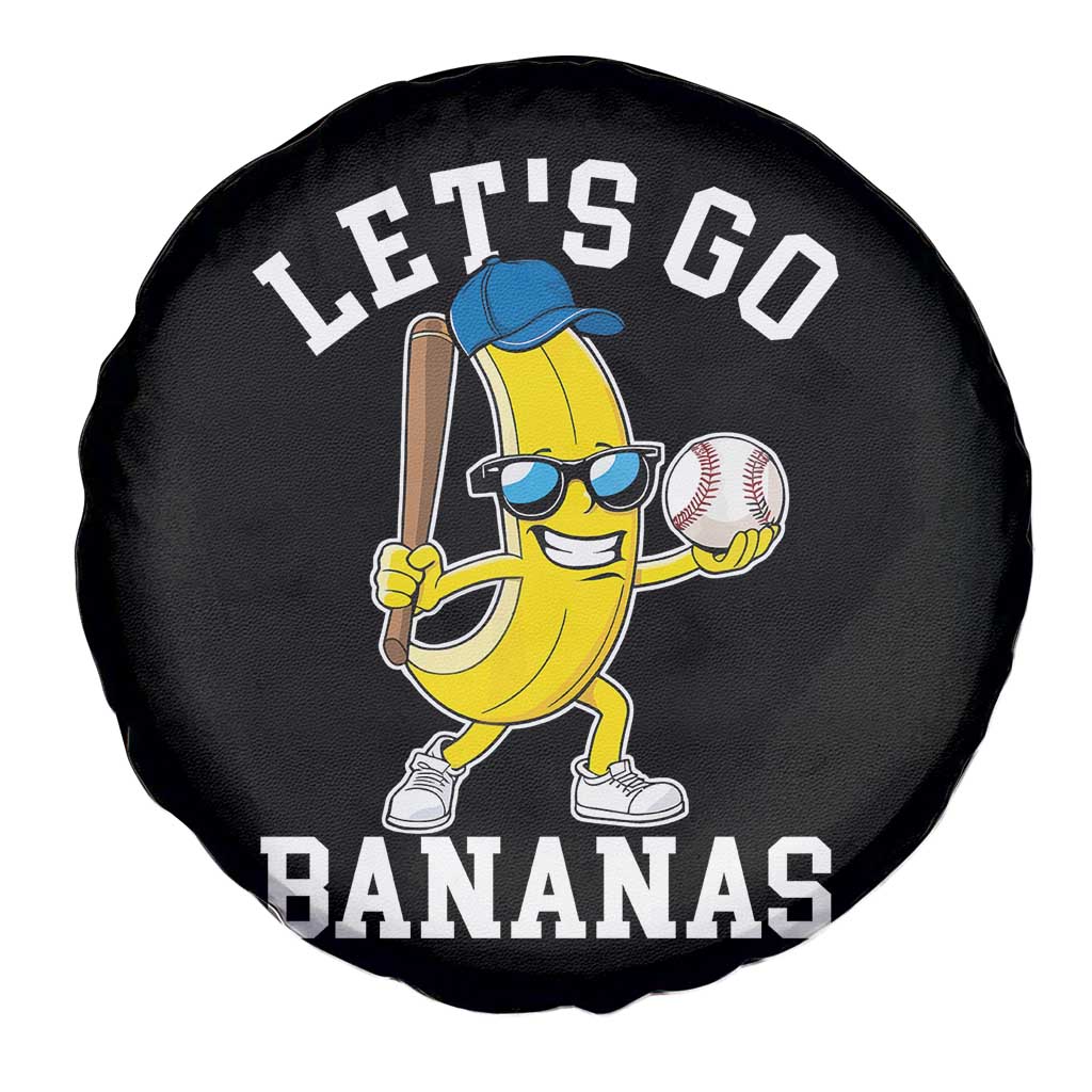 Funny Banana Spare Tire Cover Lets Go Bananas - Wonder Print Shop