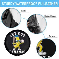 Funny Banana Spare Tire Cover Lets Go Bananas - Wonder Print Shop