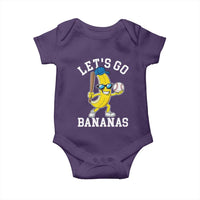 Funny Banana Baby Onesie Lets Go Bananas - Wonder Print Shop
