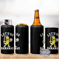Funny Banana 4 in 1 Can Cooler Tumbler Lets Go Bananas - Wonder Print Shop
