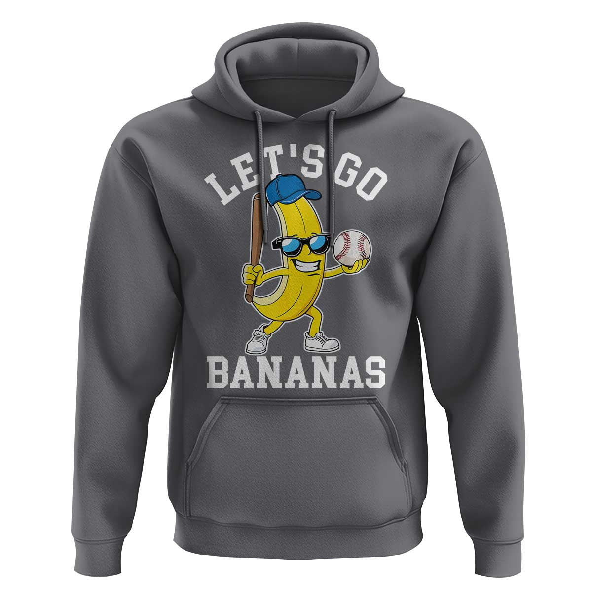 Funny Banana Hoodie Lets Go Bananas - Wonder Print Shop