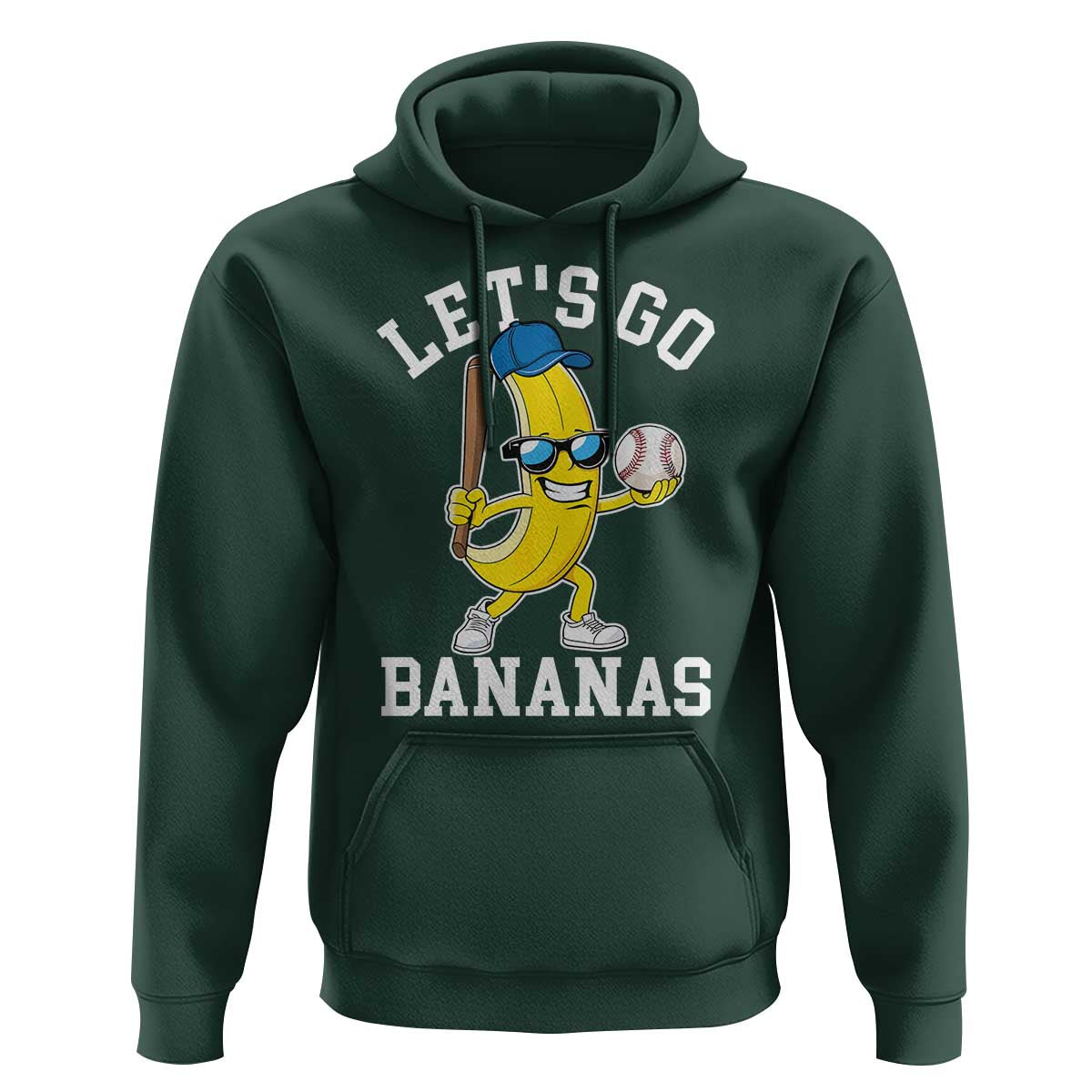 Funny Banana Hoodie Lets Go Bananas - Wonder Print Shop