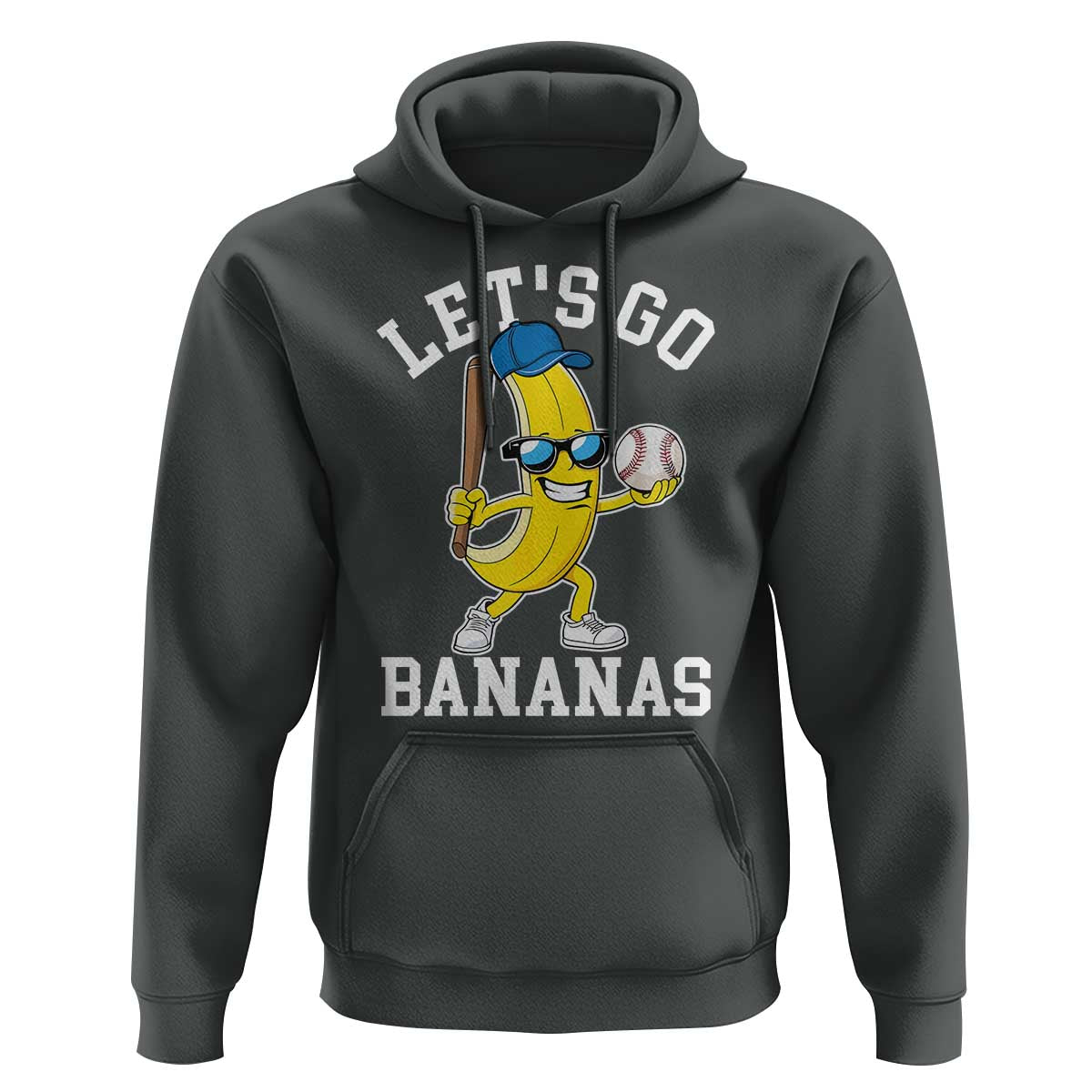 Funny Banana Hoodie Lets Go Bananas - Wonder Print Shop