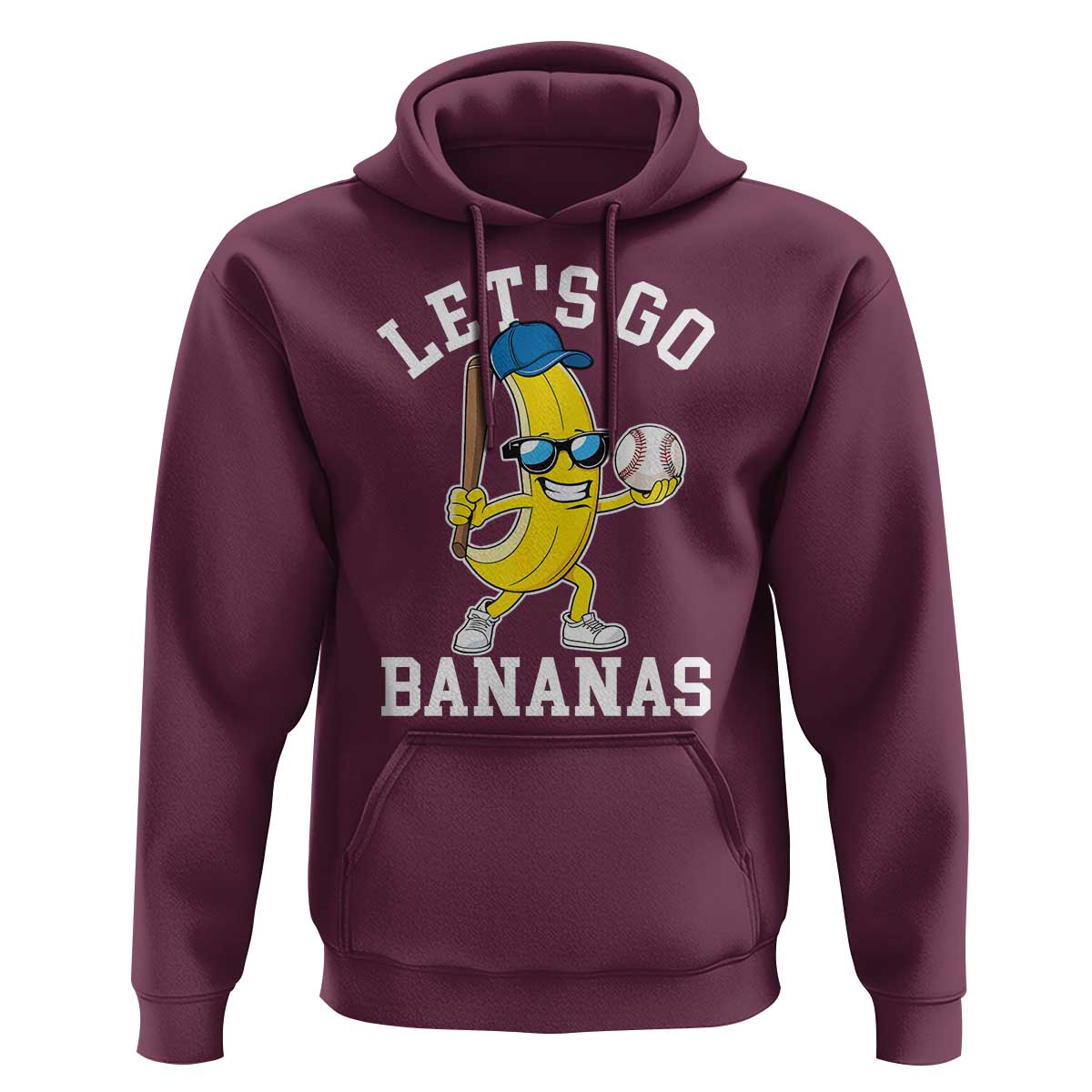 Funny Banana Hoodie Lets Go Bananas - Wonder Print Shop