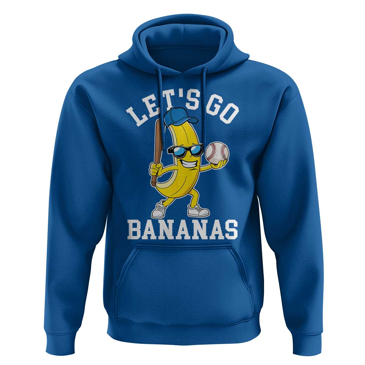 Funny Banana Hoodie Lets Go Bananas - Wonder Print Shop