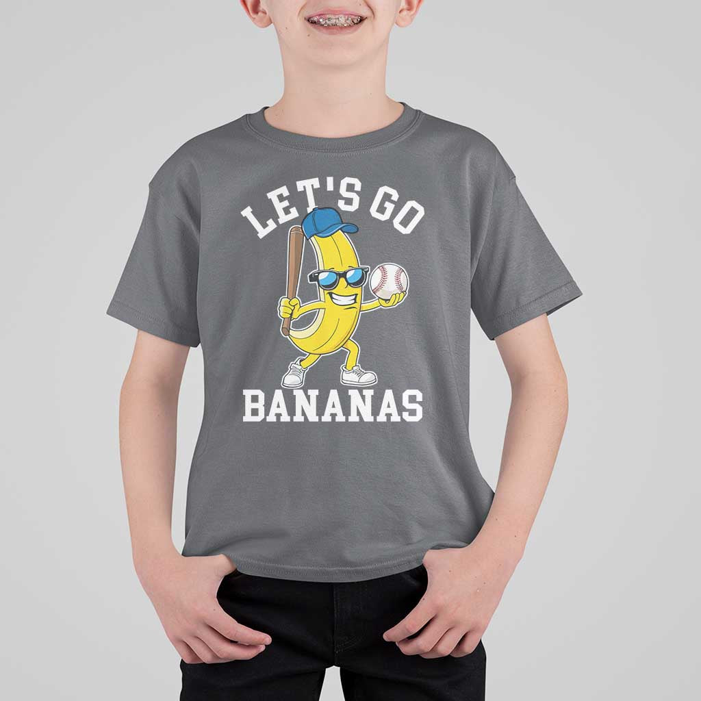 Funny Banana T Shirt For Kid Lets Go Bananas - Wonder Print Shop