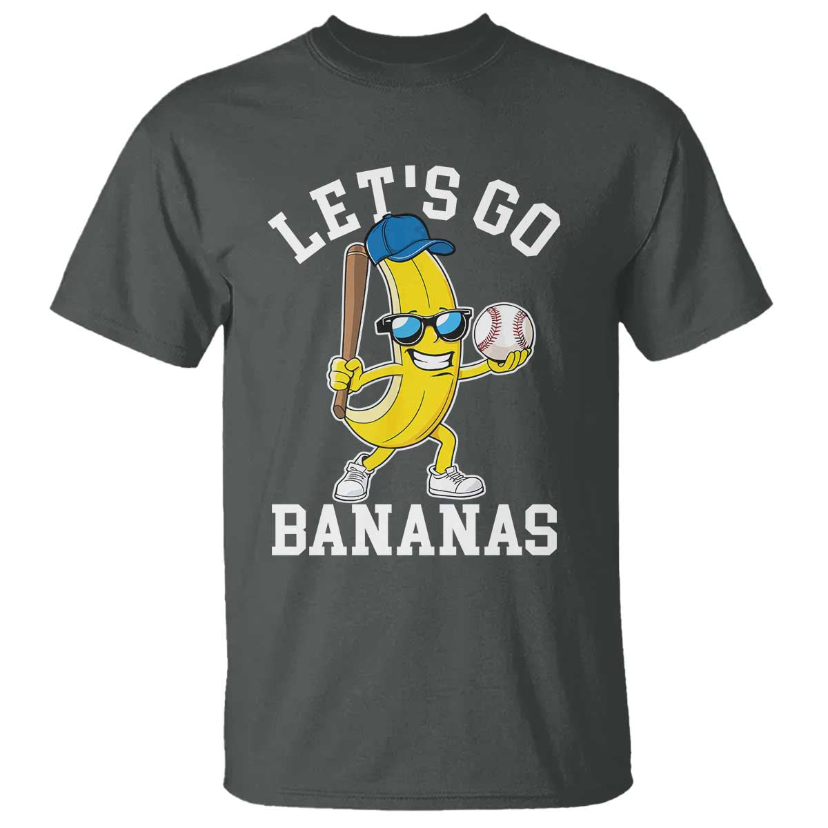 Funny Banana T Shirt Lets Go Bananas - Wonder Print Shop