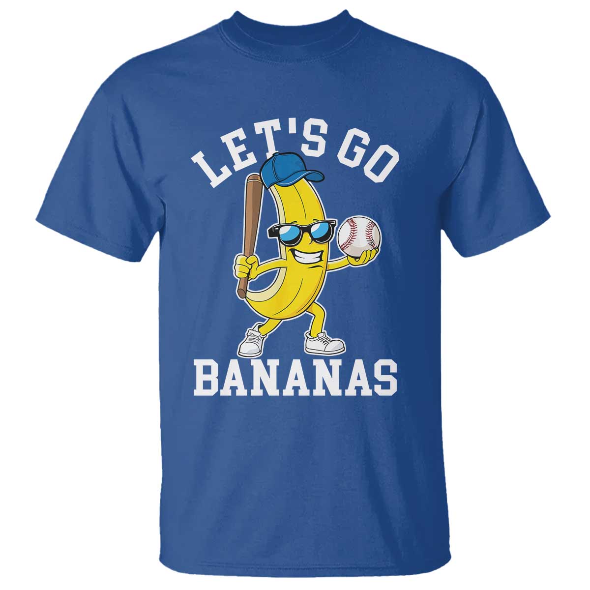 Funny Banana T Shirt Lets Go Bananas - Wonder Print Shop