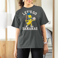 Funny Banana T Shirt For Women Lets Go Bananas - Wonder Print Shop