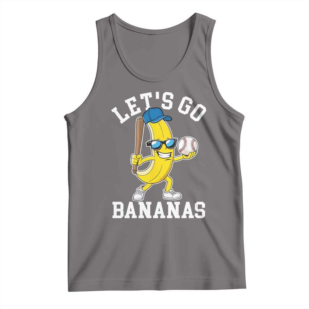 Funny Banana Tank Top Lets Go Bananas - Wonder Print Shop