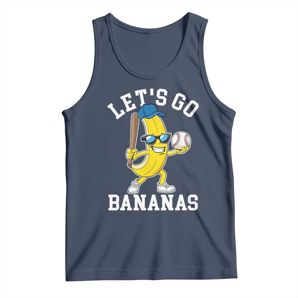 Funny Banana Tank Top Lets Go Bananas - Wonder Print Shop