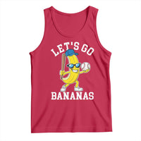 Funny Banana Tank Top Lets Go Bananas - Wonder Print Shop