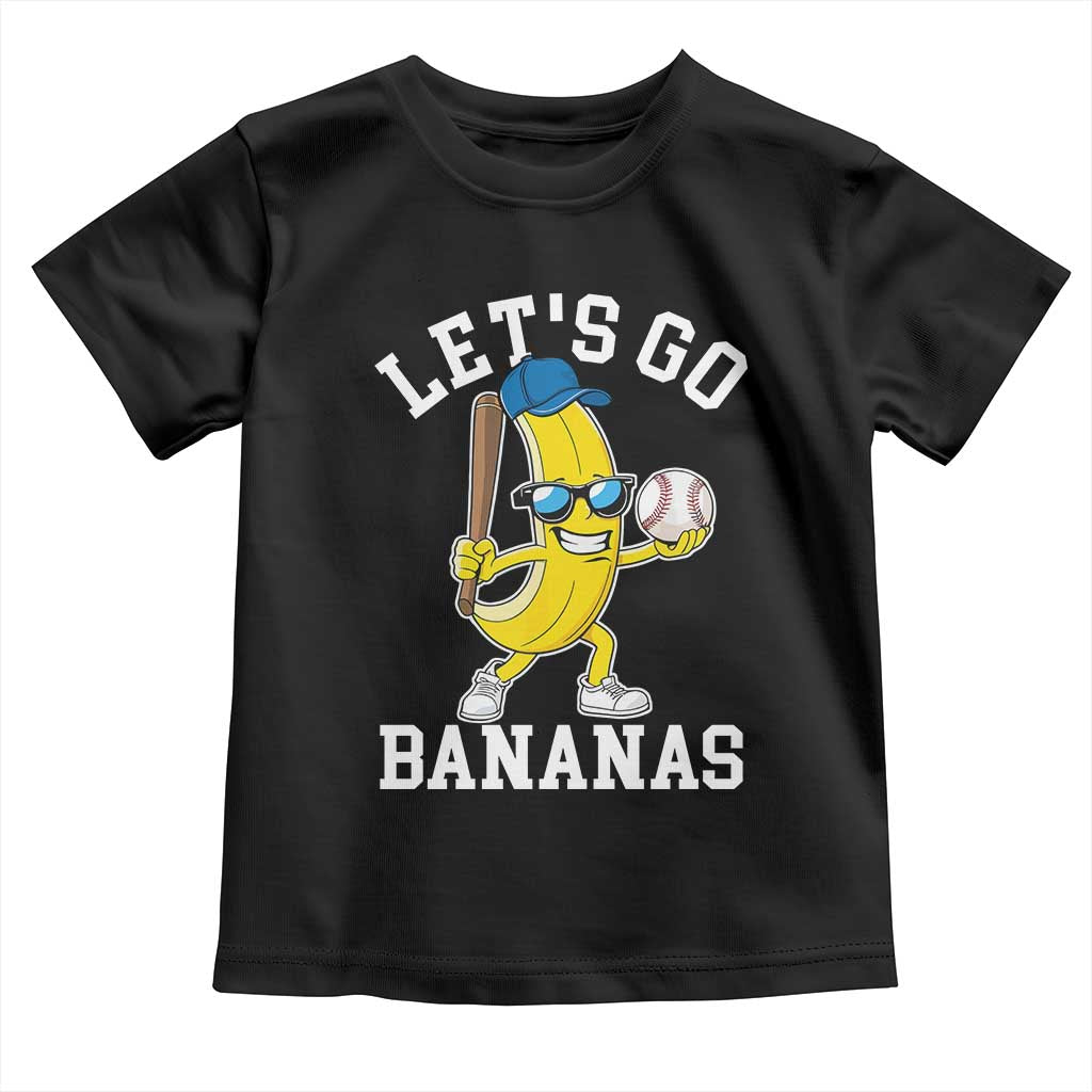 Funny Banana Toddler T Shirt Lets Go Bananas - Wonder Print Shop